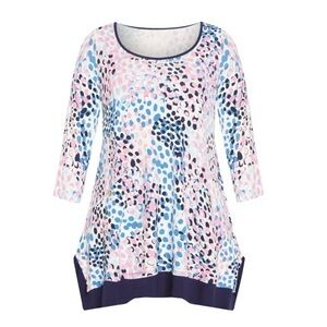 Women's Multicolor Patterned Top